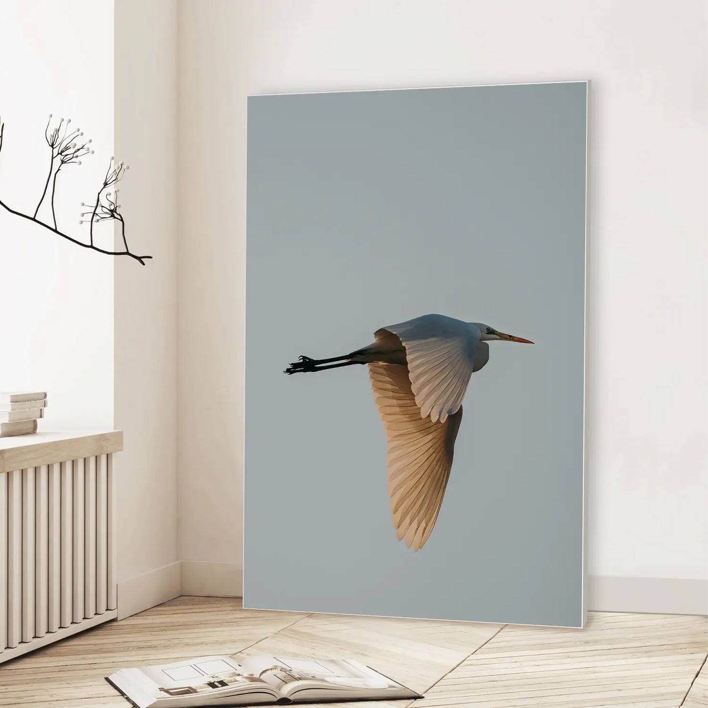 Solitary Soar (Graphic Only) Lifestyle View - Serene Nature Wall Art