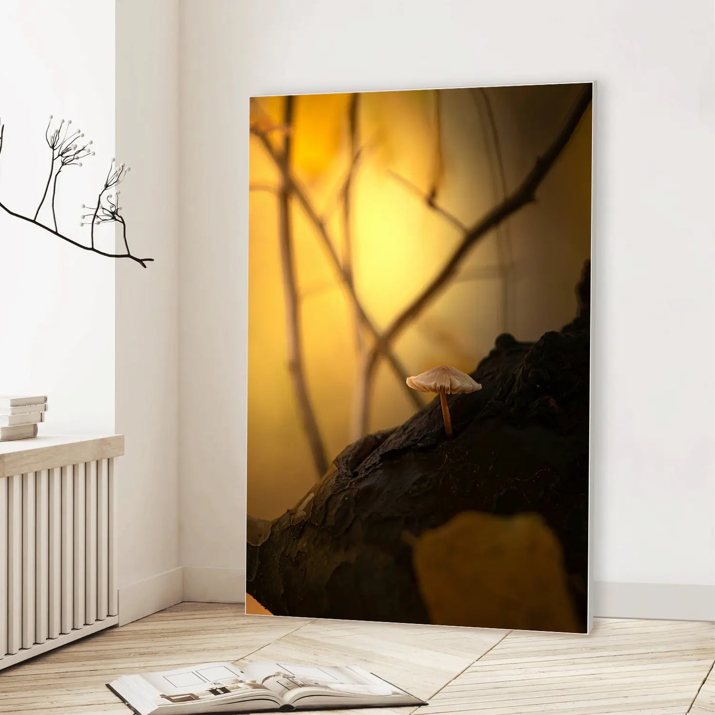 Whisper of the Woods (Graphic Only) Lifestyle View - Dramatic Nature Wall Art