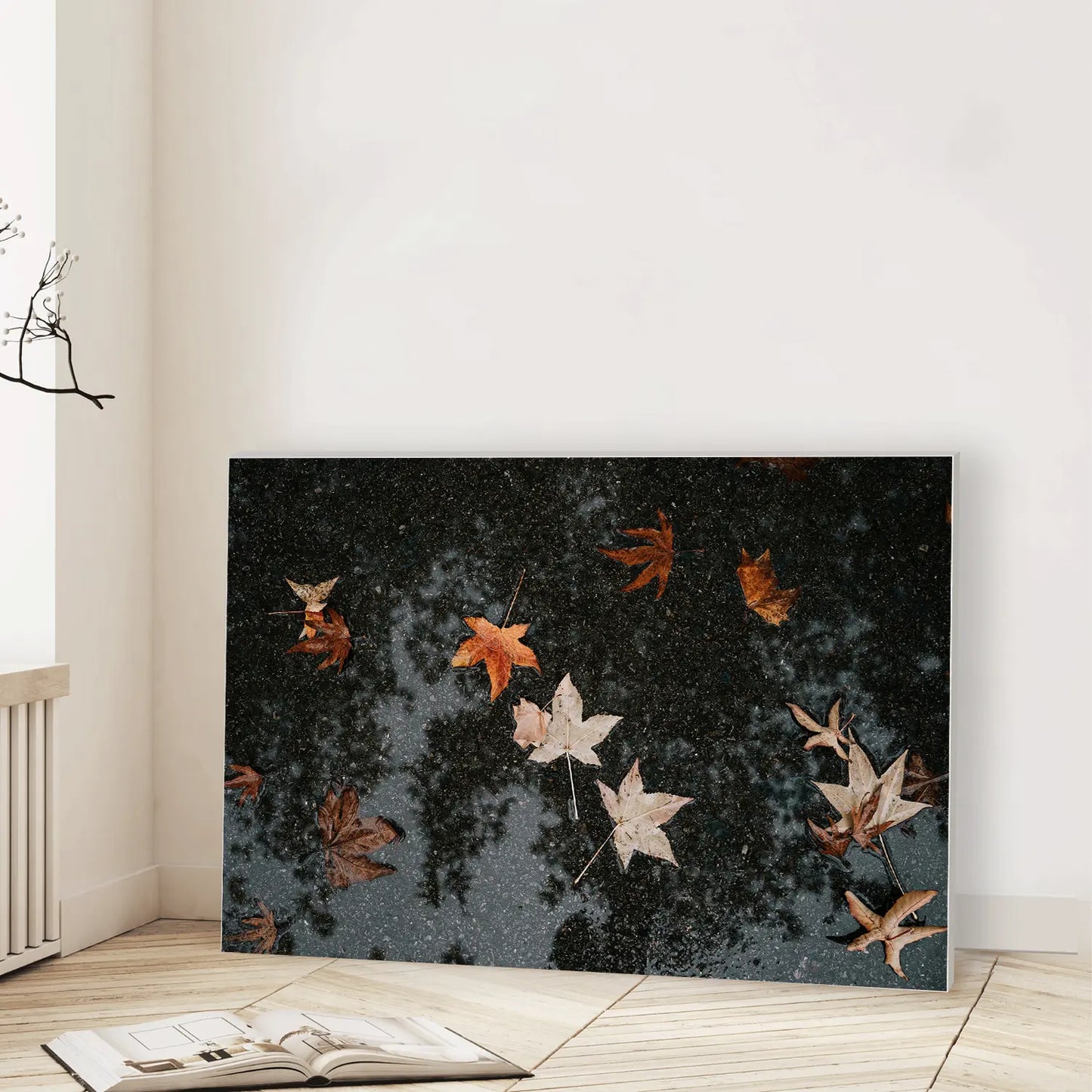Autumn After Rain (Graphic Only) Lifestyle View - Serene Nature Wall Art