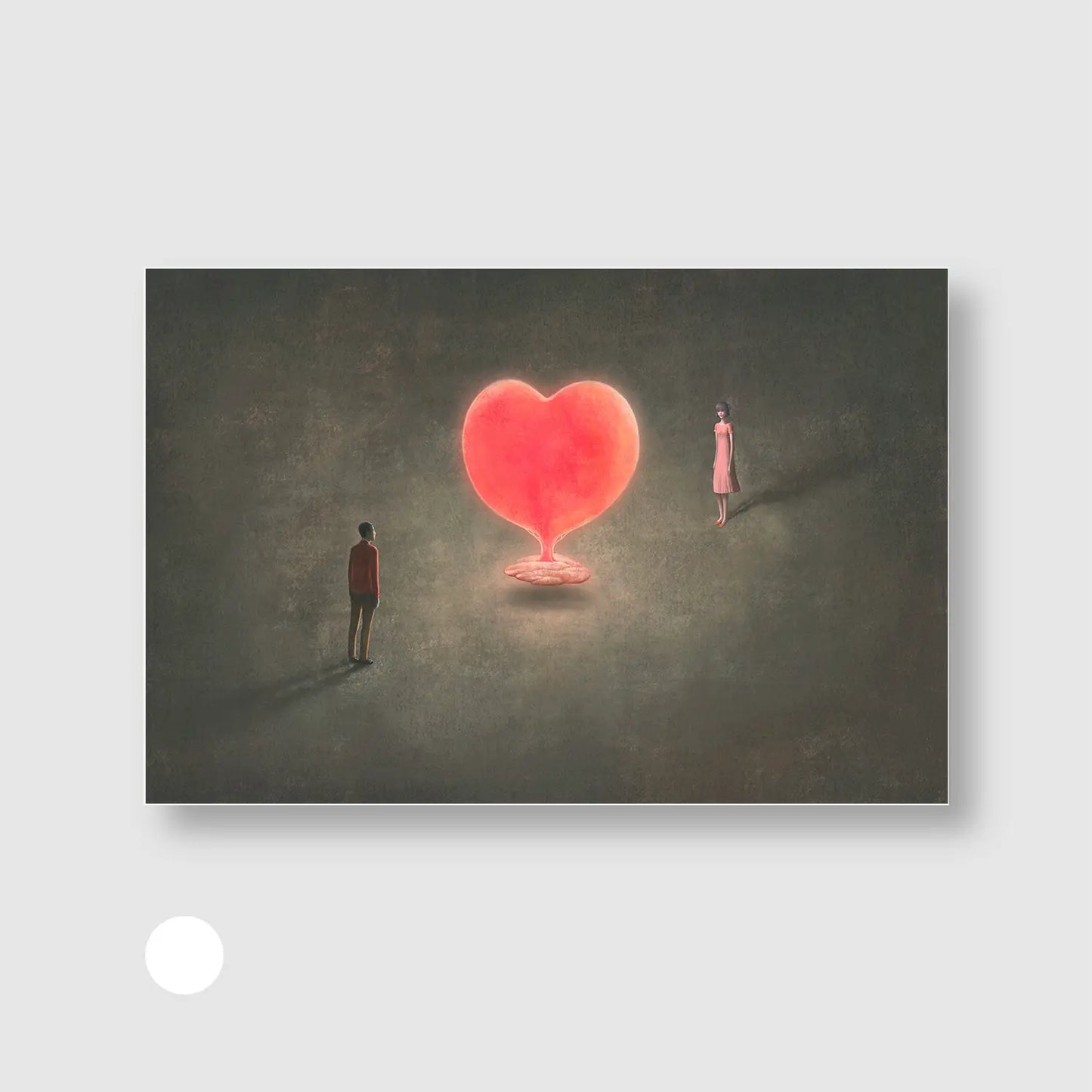 Glowing Love Between