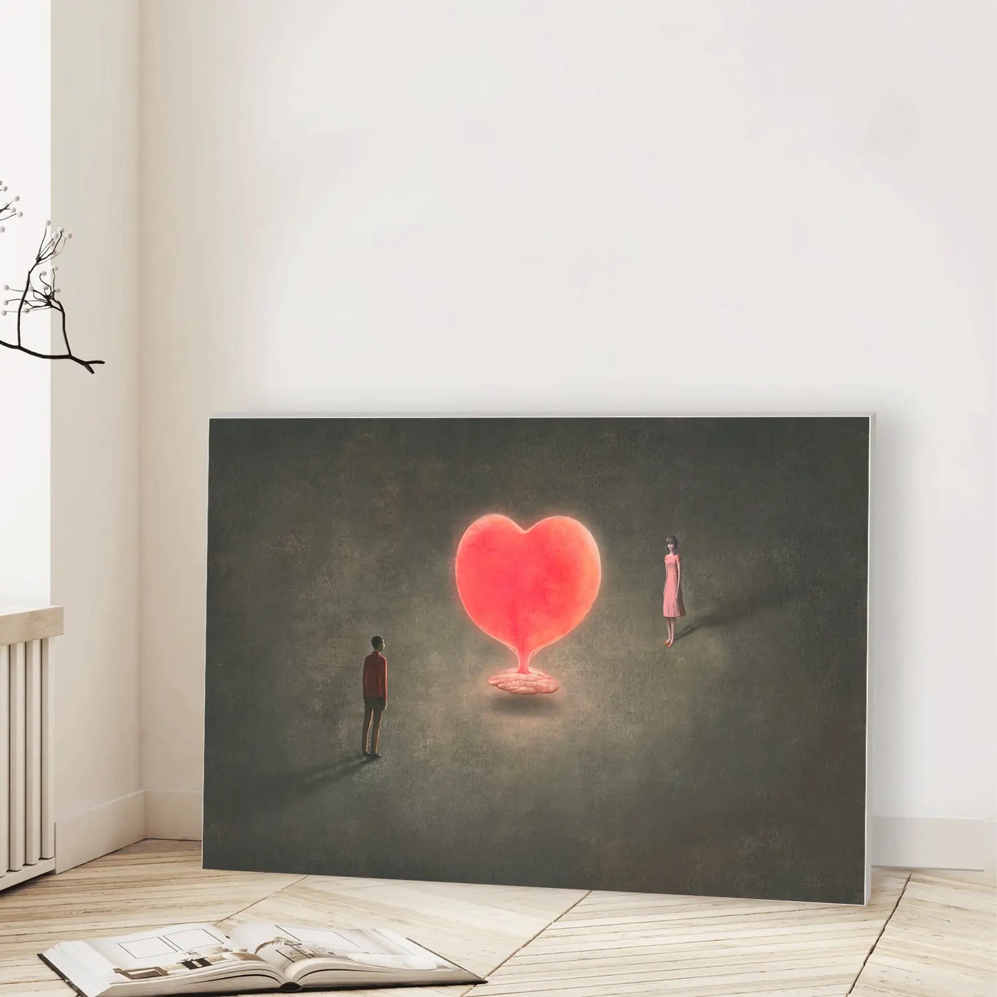 Glowing Love Between