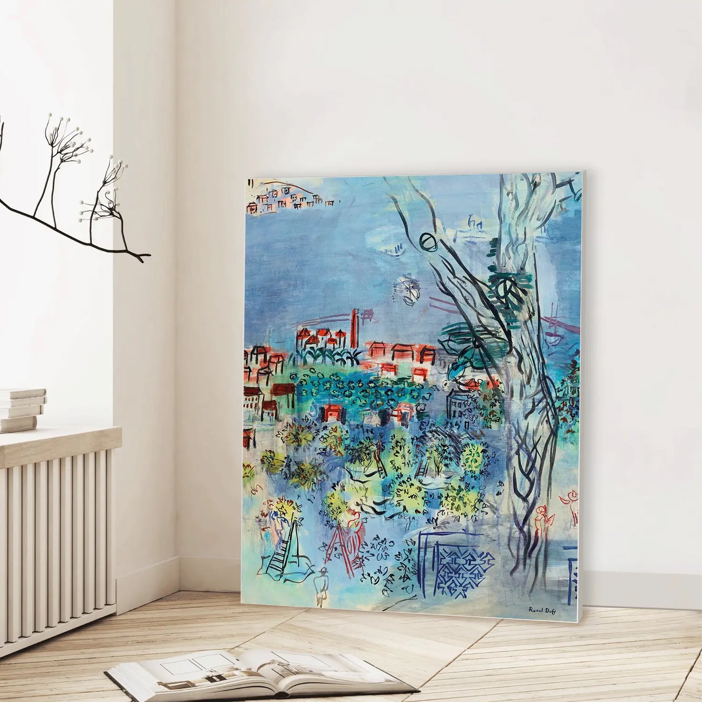 Study for Golfe-Juan (1926) (Graphic Only) Lifestyle View - Playful Abstract Wall Art