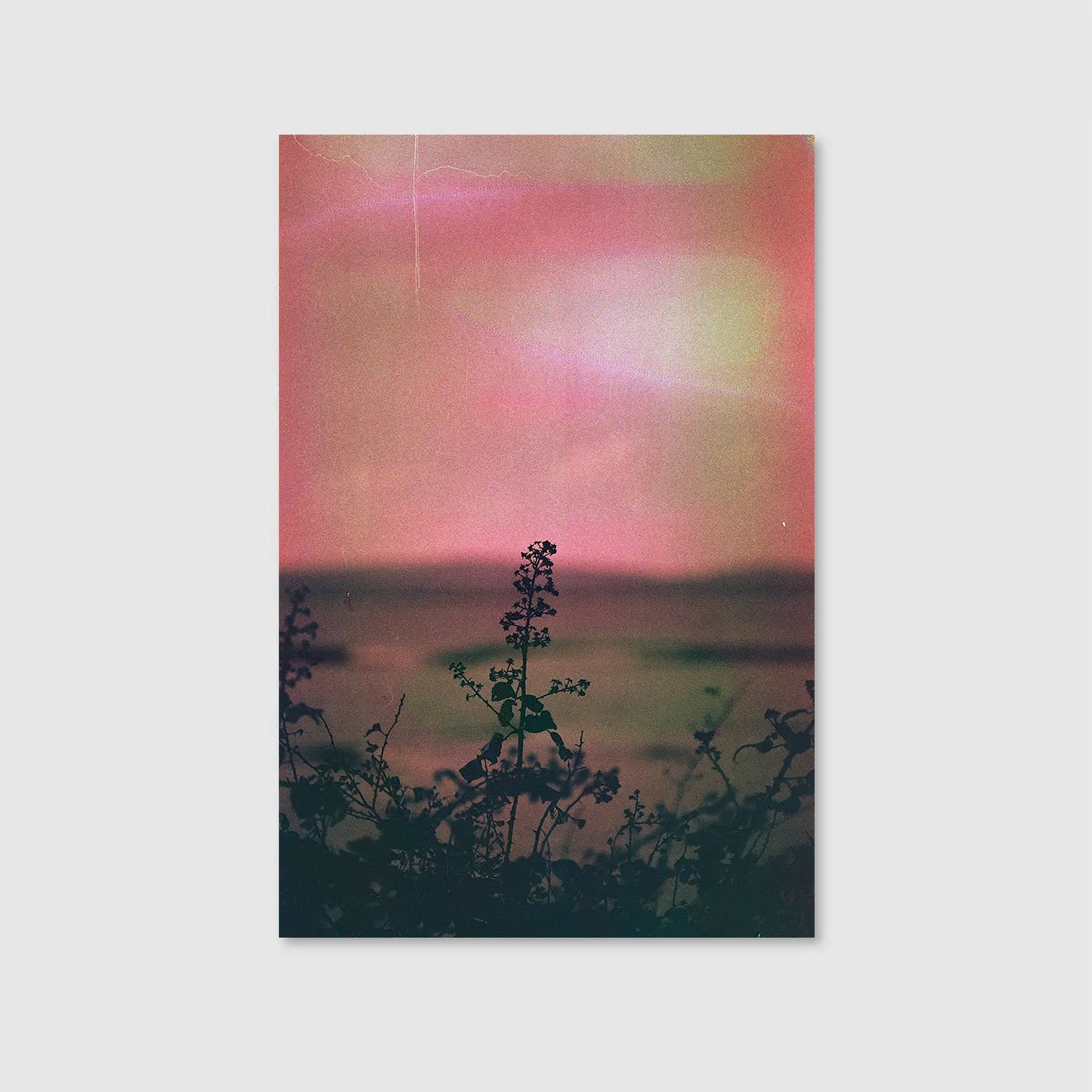 Pastel Horizon (Graphic Only) - Serene Nature Wall Art for Bedroom