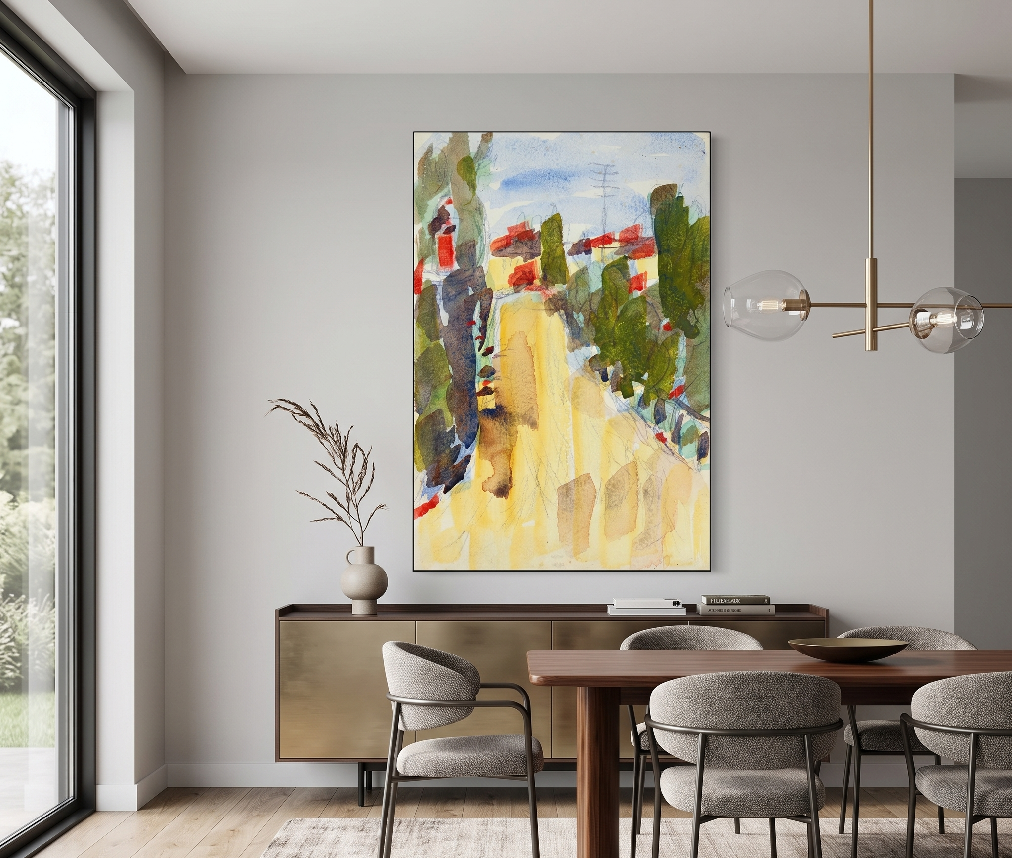 How High to Hang Wall Art: The 57 to 60 Inch Rule for Every Room