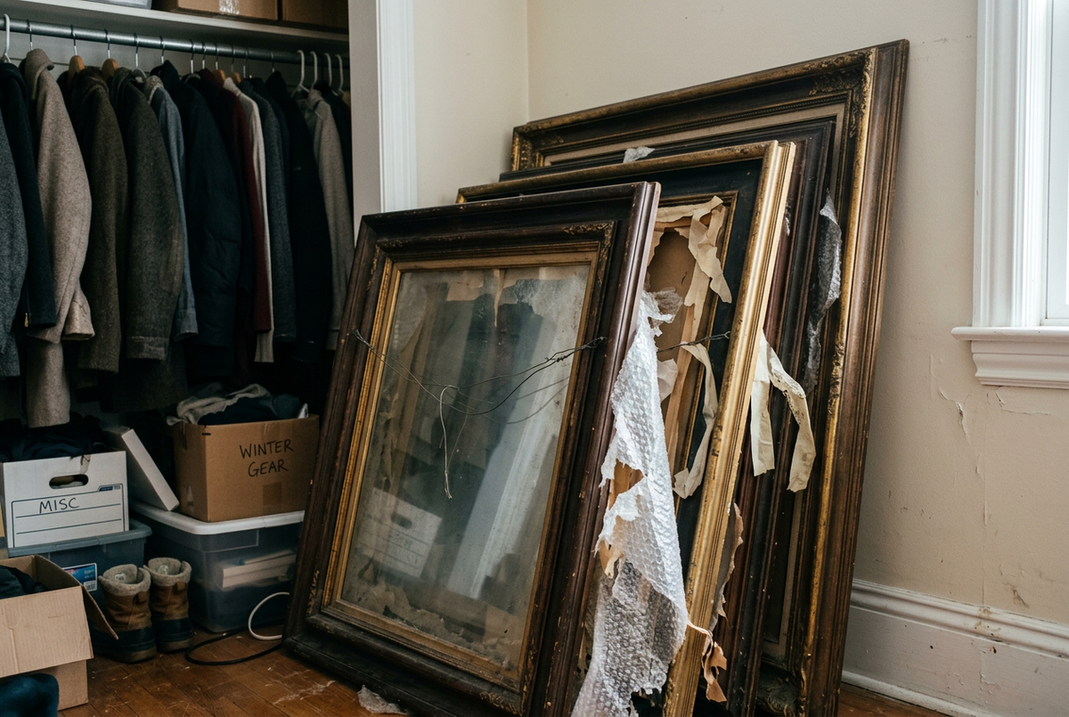 The Frame Hoarder’s Graveyard: The True Storage Cost of Outgrown Wall Art