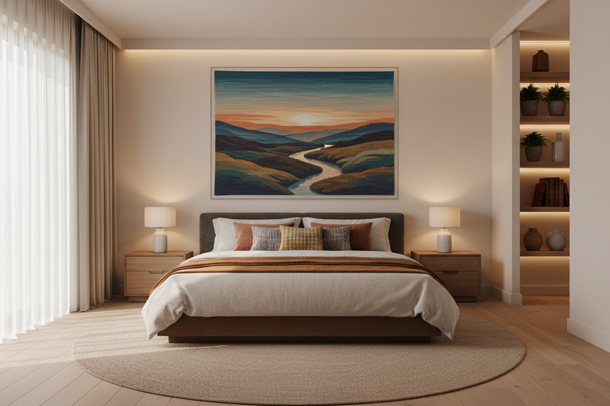 How to Choose the Right Size Wall Art for Above Your Couch (Complete Guide)