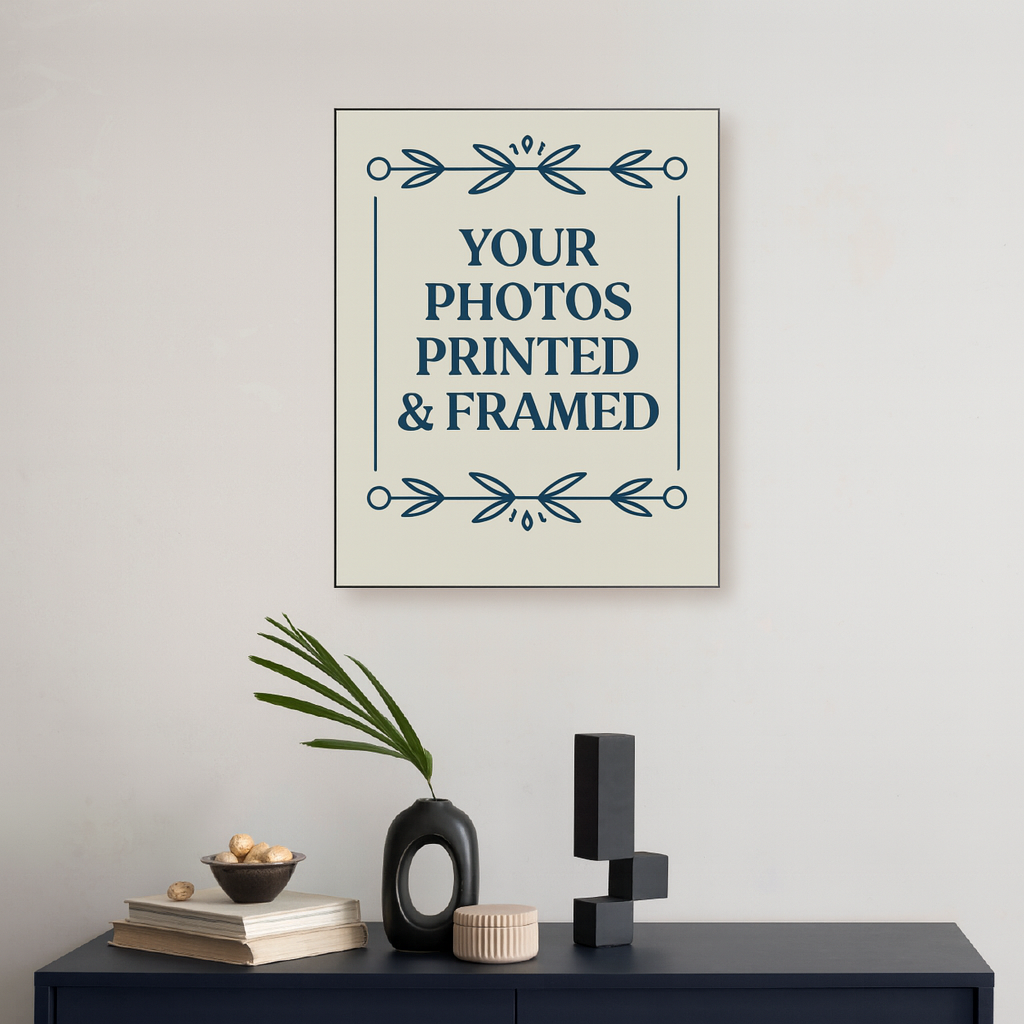 Custom poster+frame
