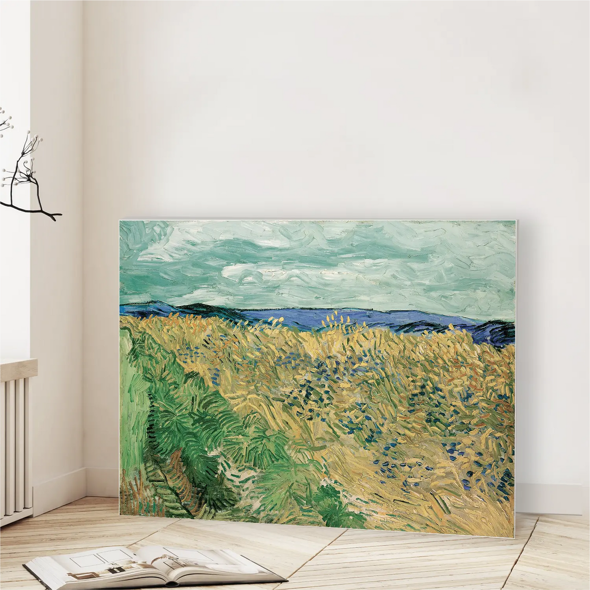 Wheatfield with Cornflowers