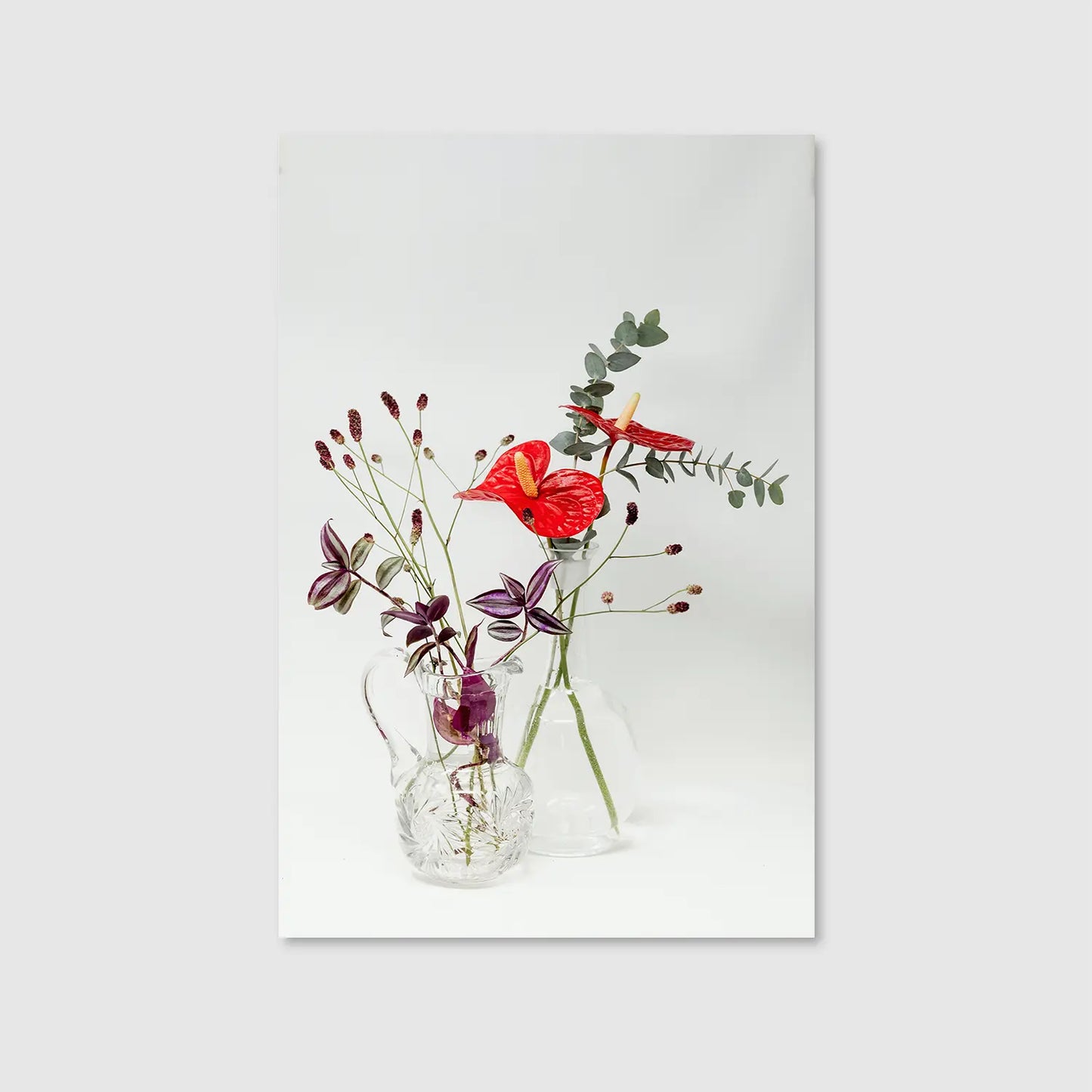 Botanical Balance (Graphic Only) - Minimal Still life Wall Art for Bedroom