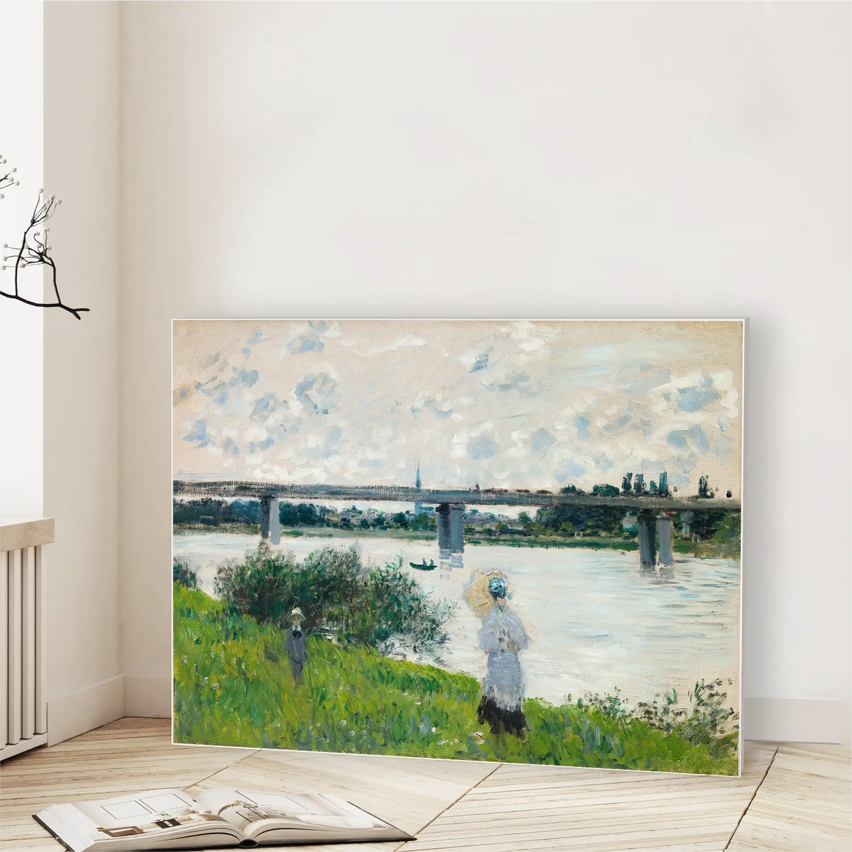 The Promenade with the Railroad Bridge, Argenteuil