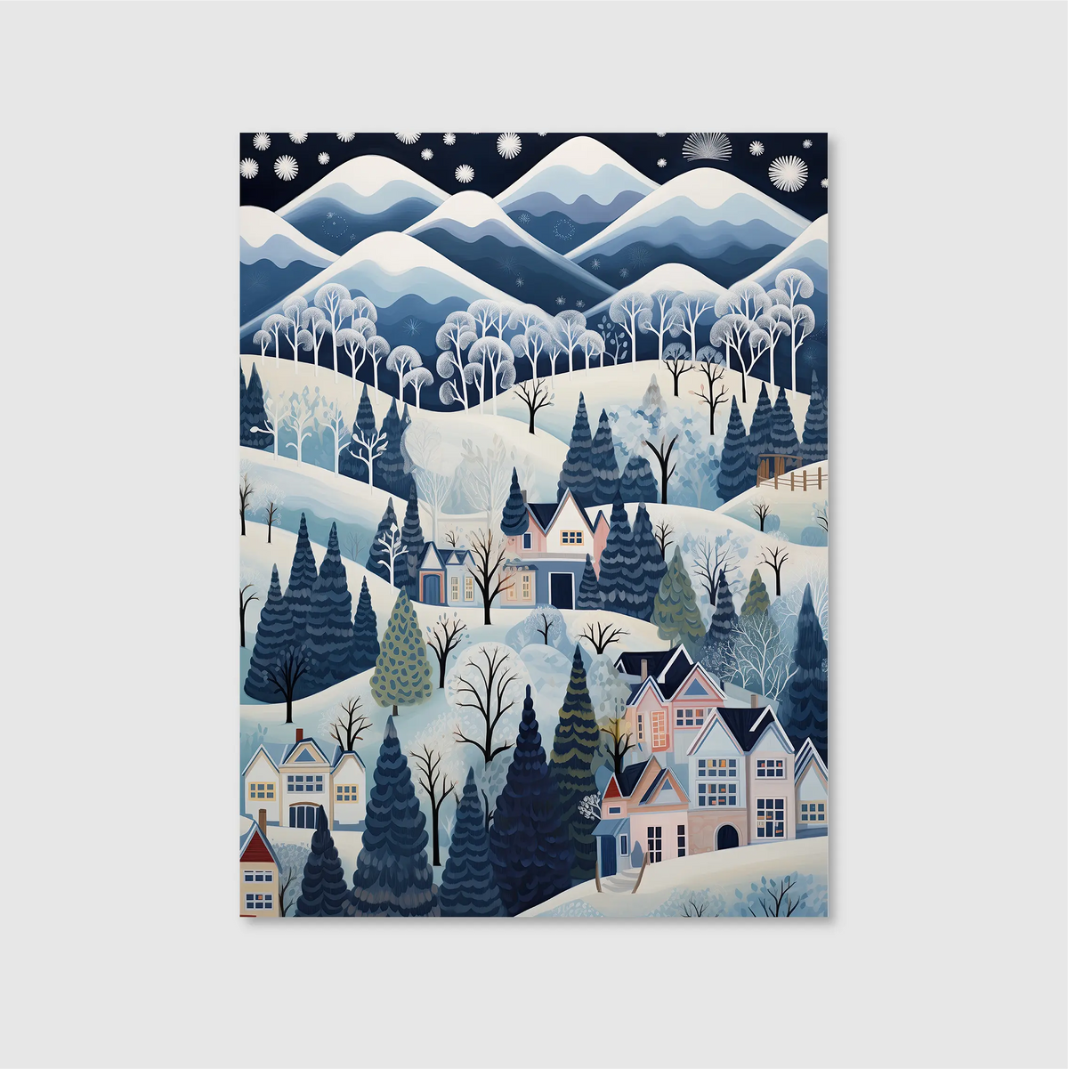 Winter Village Hush
