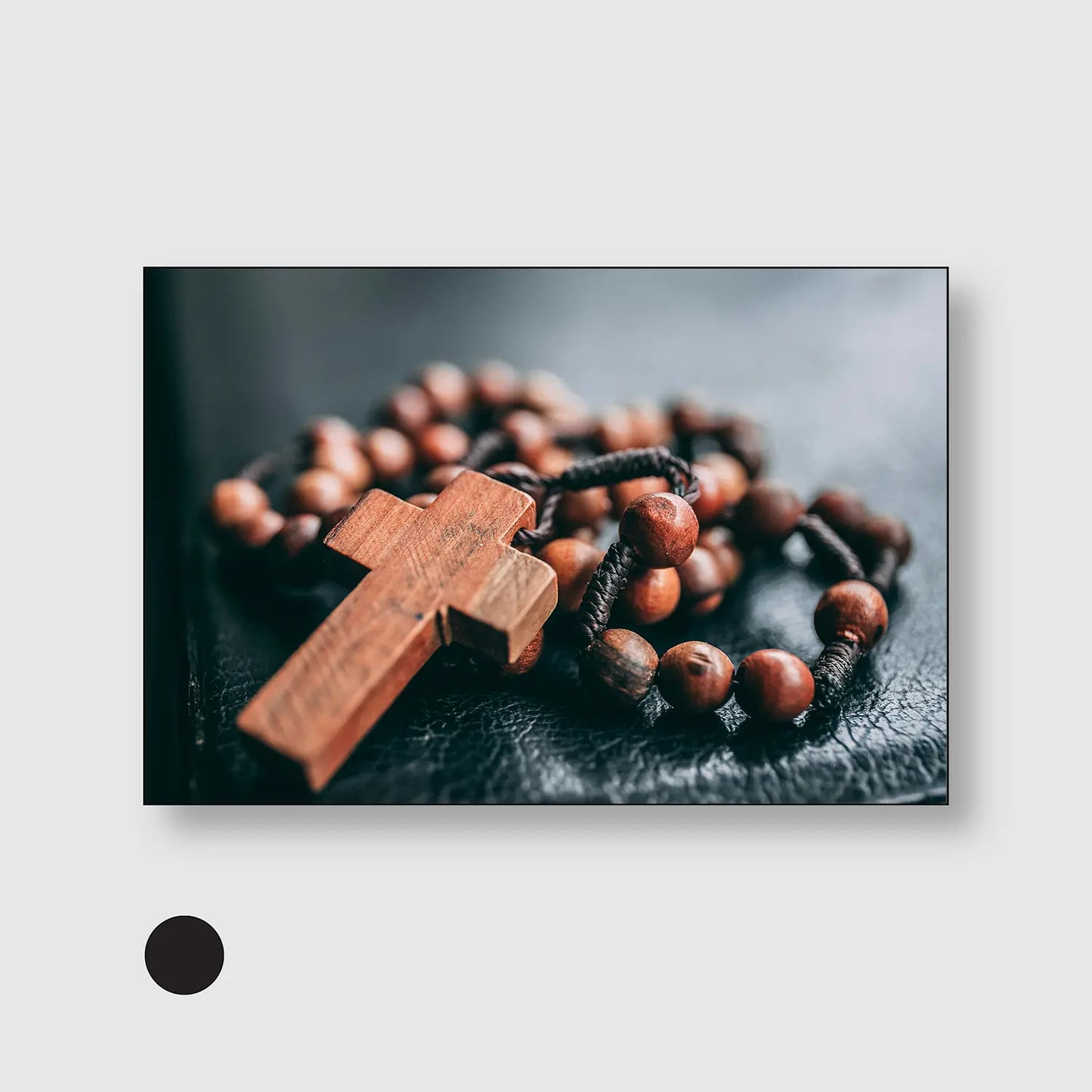 Wooden Rosary Faith