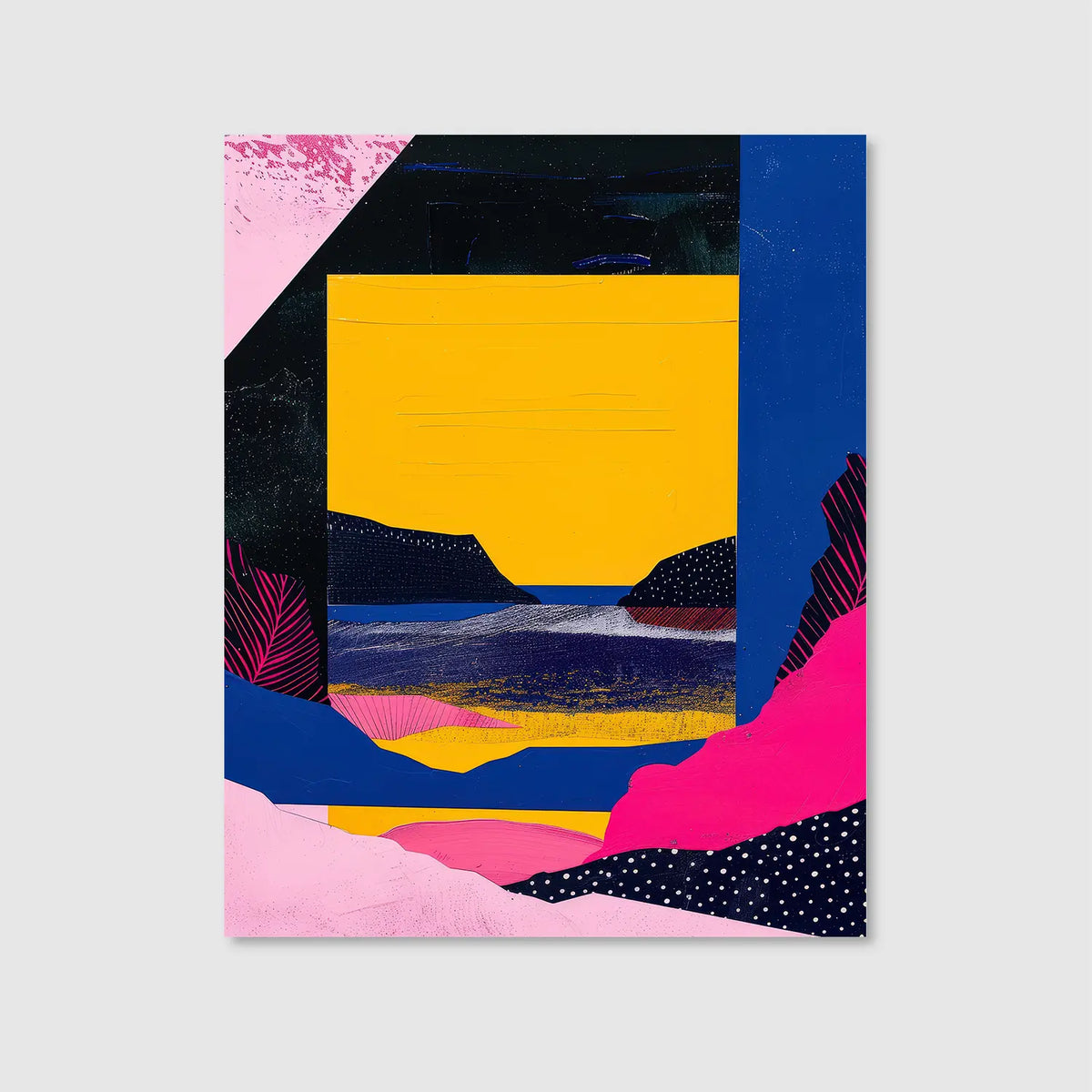 Golden Horizon Collage
