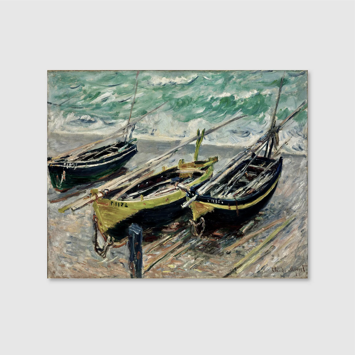 Three Fishing Boats