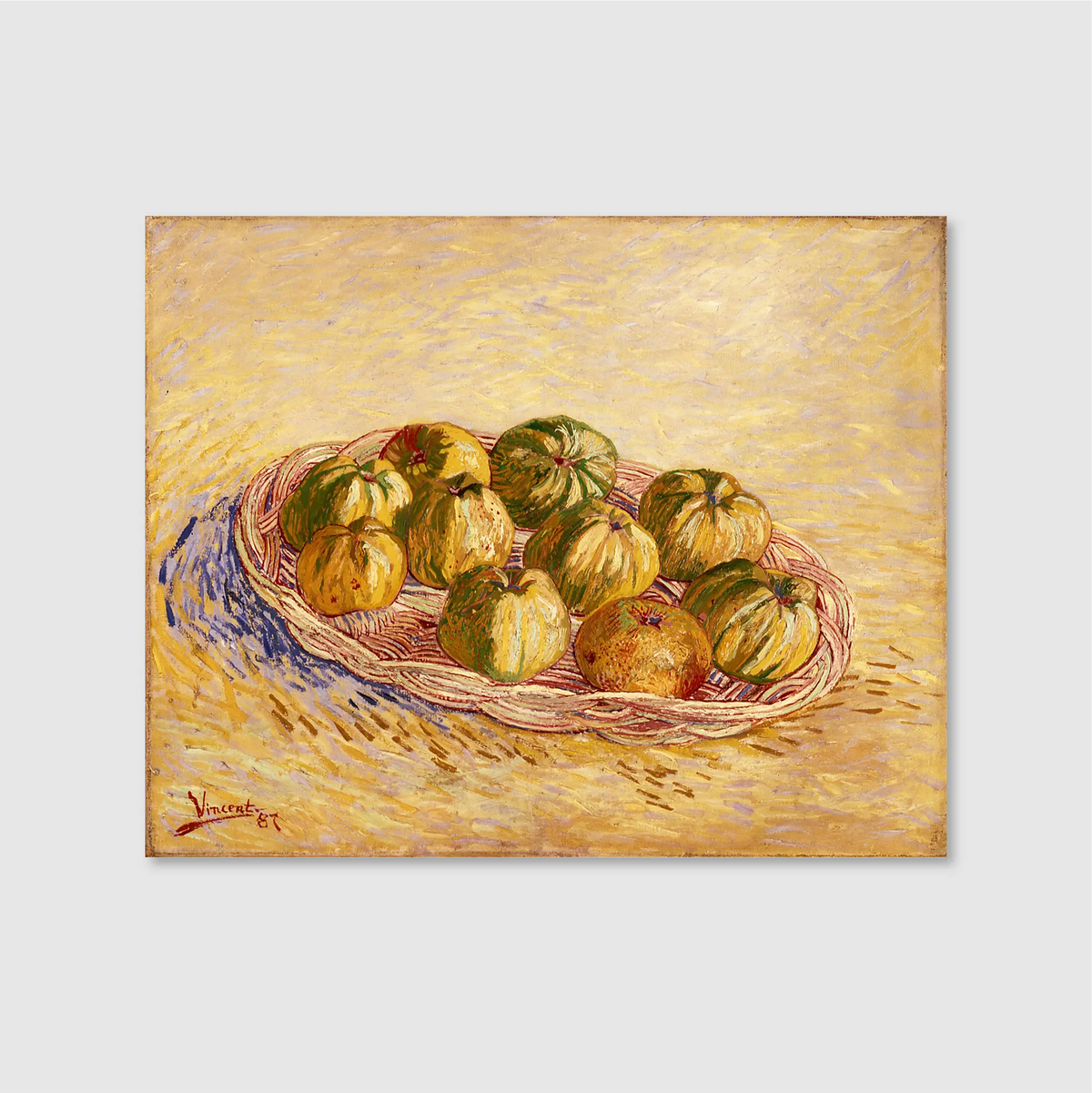 Still Life with Basket of Apples