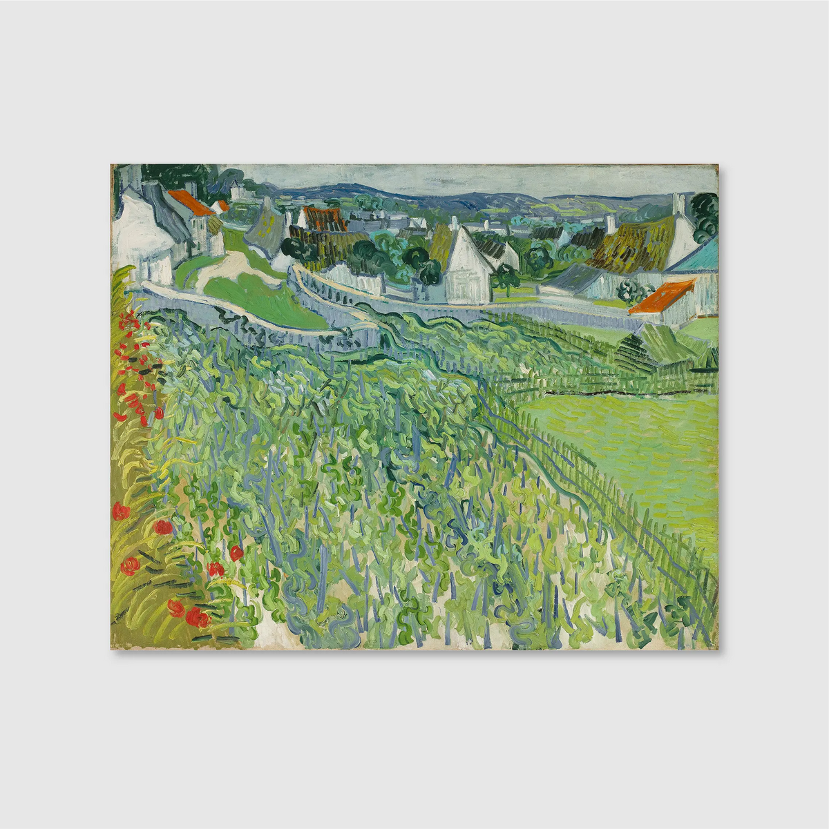Vineyards with a View of Auvers
