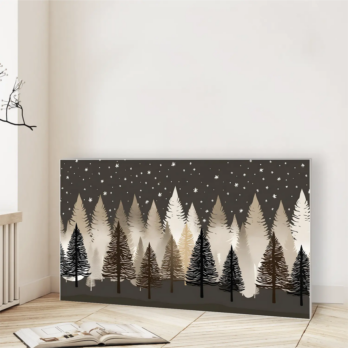 Midnight Pine Forest