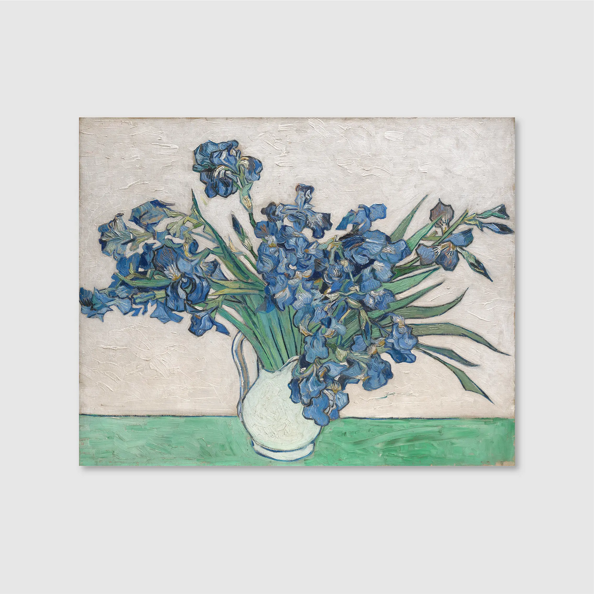 Vase with Irises