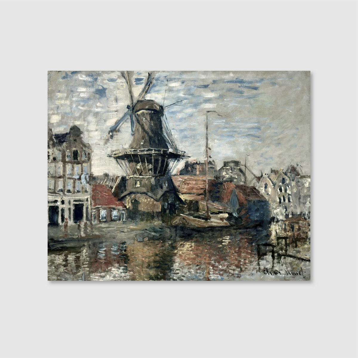 The Windmill on the Onbekende Gracht