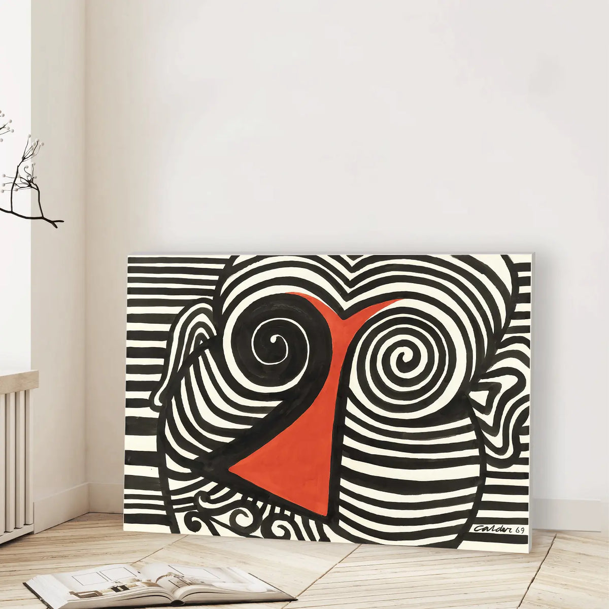 Hypnotic Spiral Heart