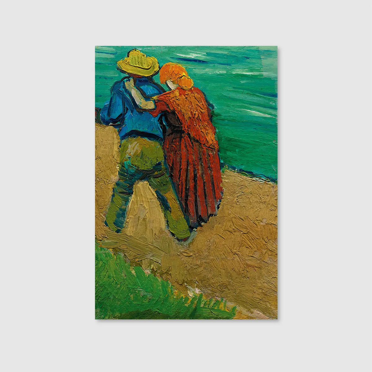 A Couple Walking
