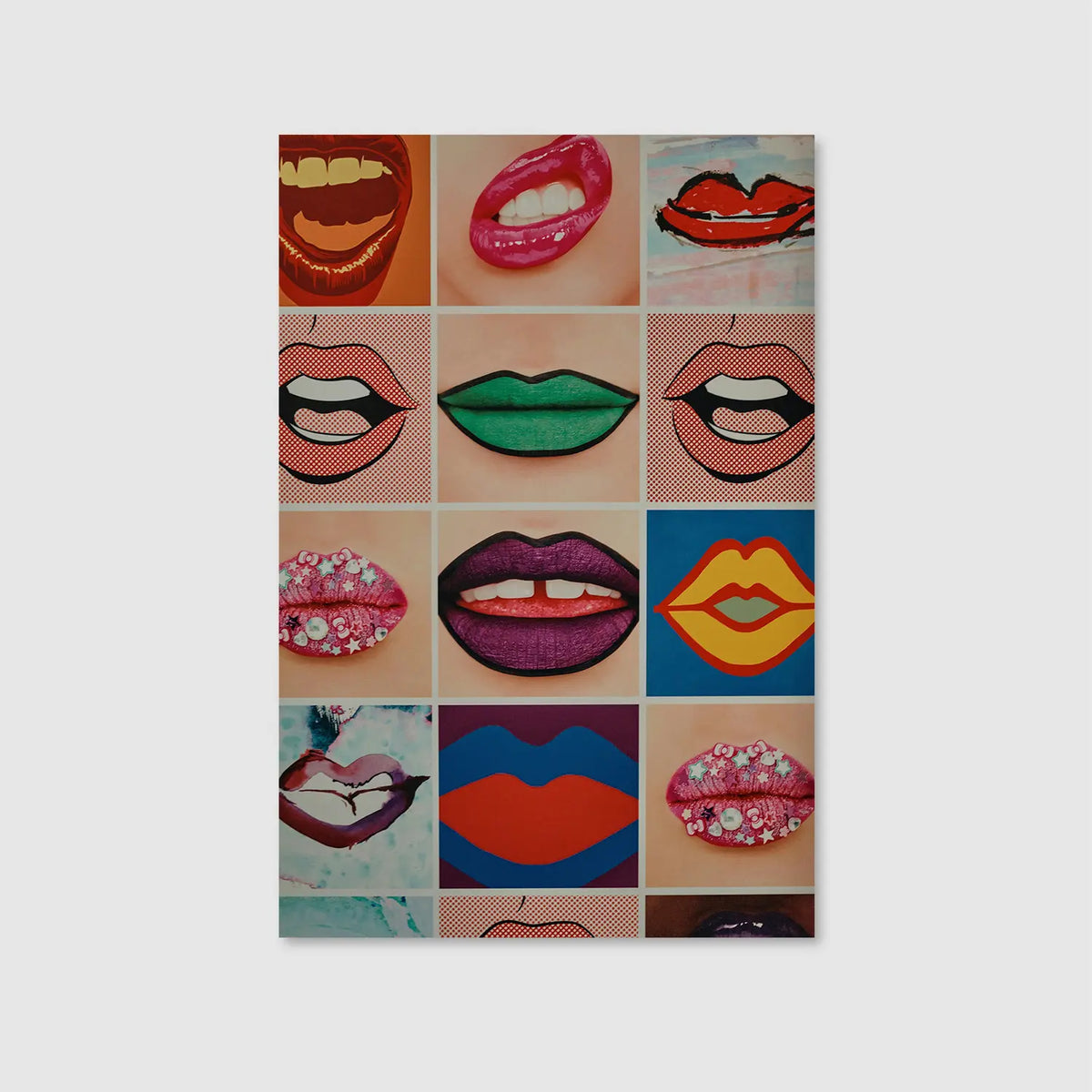 Lips Riot Collage