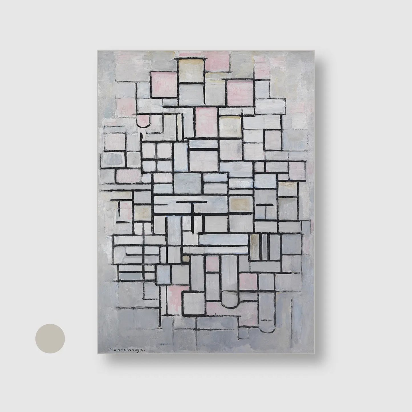 Mondrian Grey Rhythm