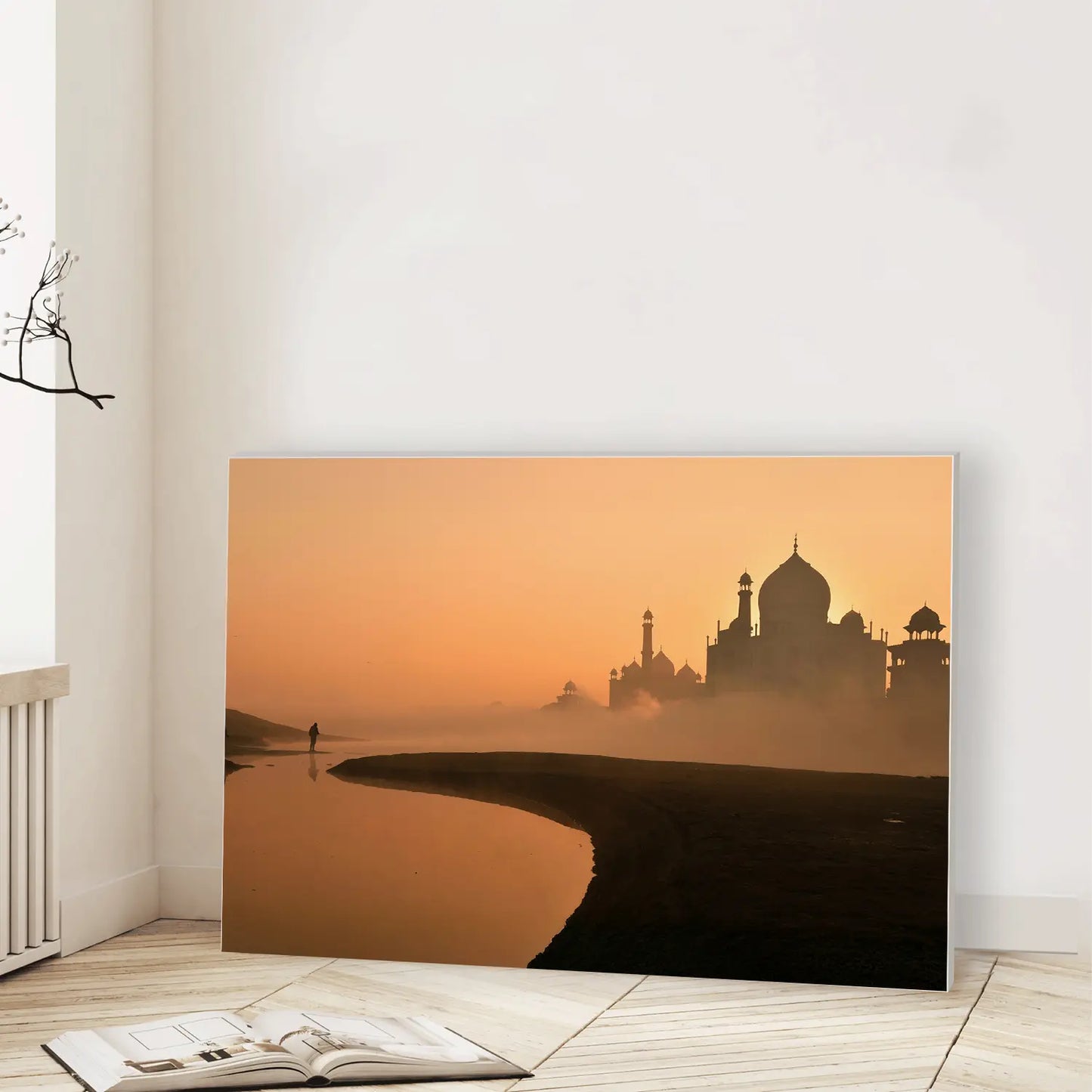 Golden Taj (Graphic Only) Lifestyle View - Serene Urban Wall Art