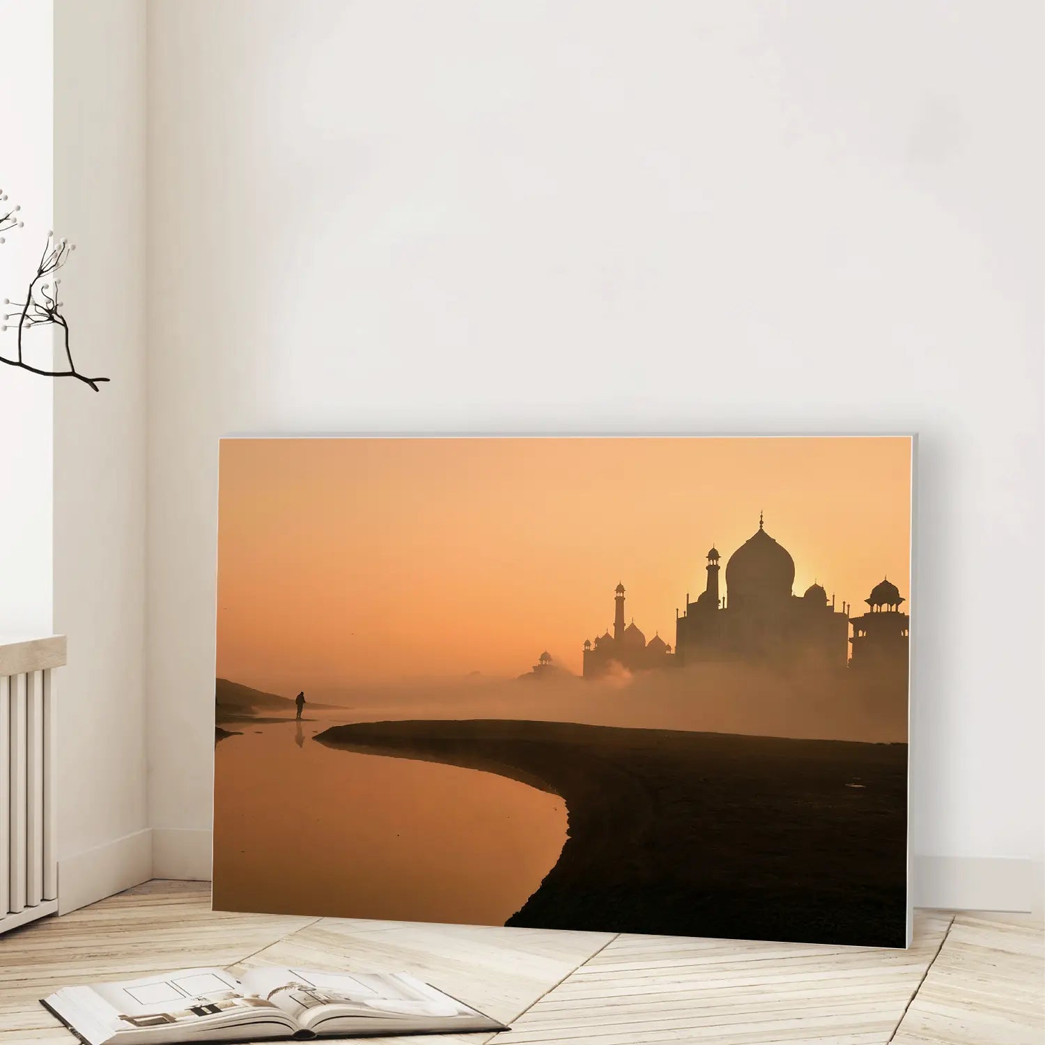 Golden Taj (Graphic Only) Lifestyle View - Serene Urban Wall Art