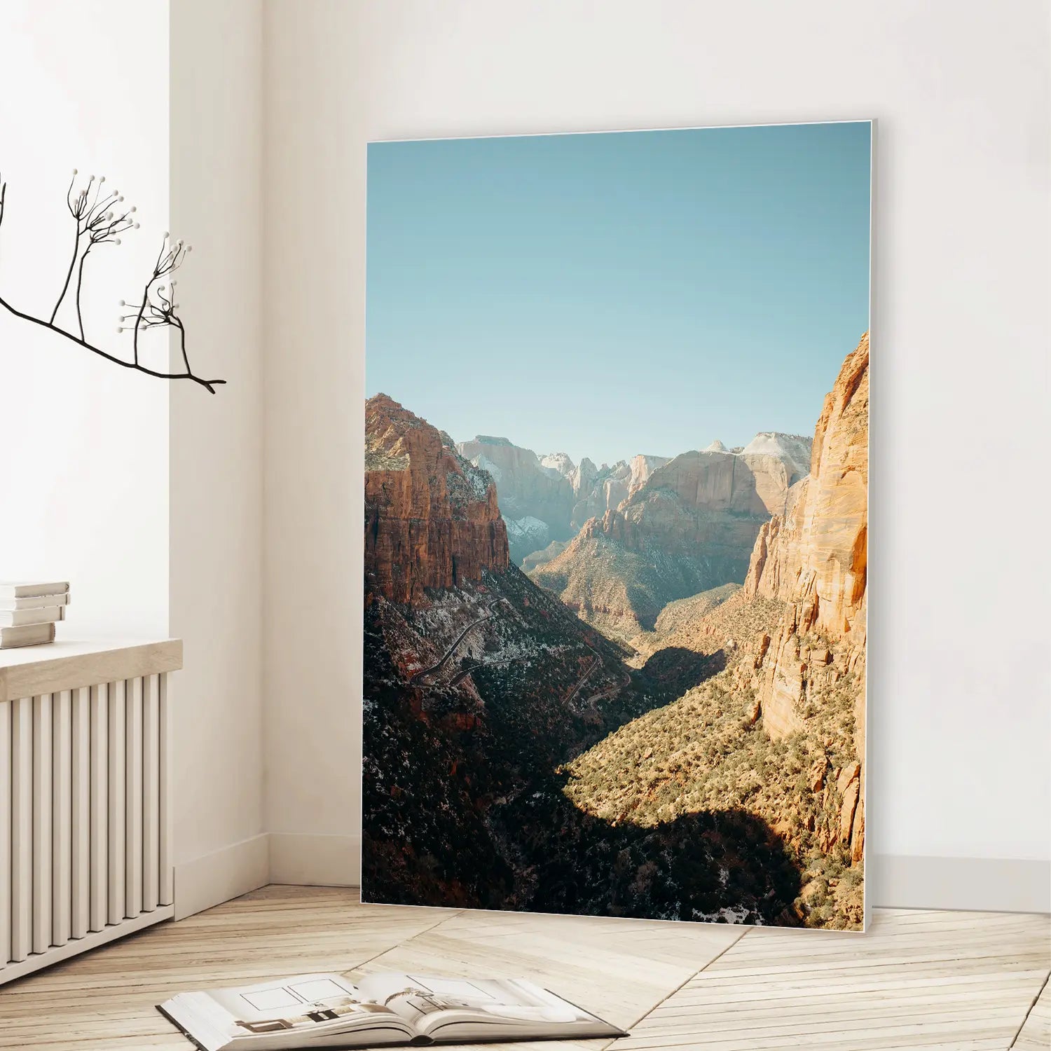 Desert Cathedral (Graphic Only) Lifestyle View - Dramatic Nature Wall Art