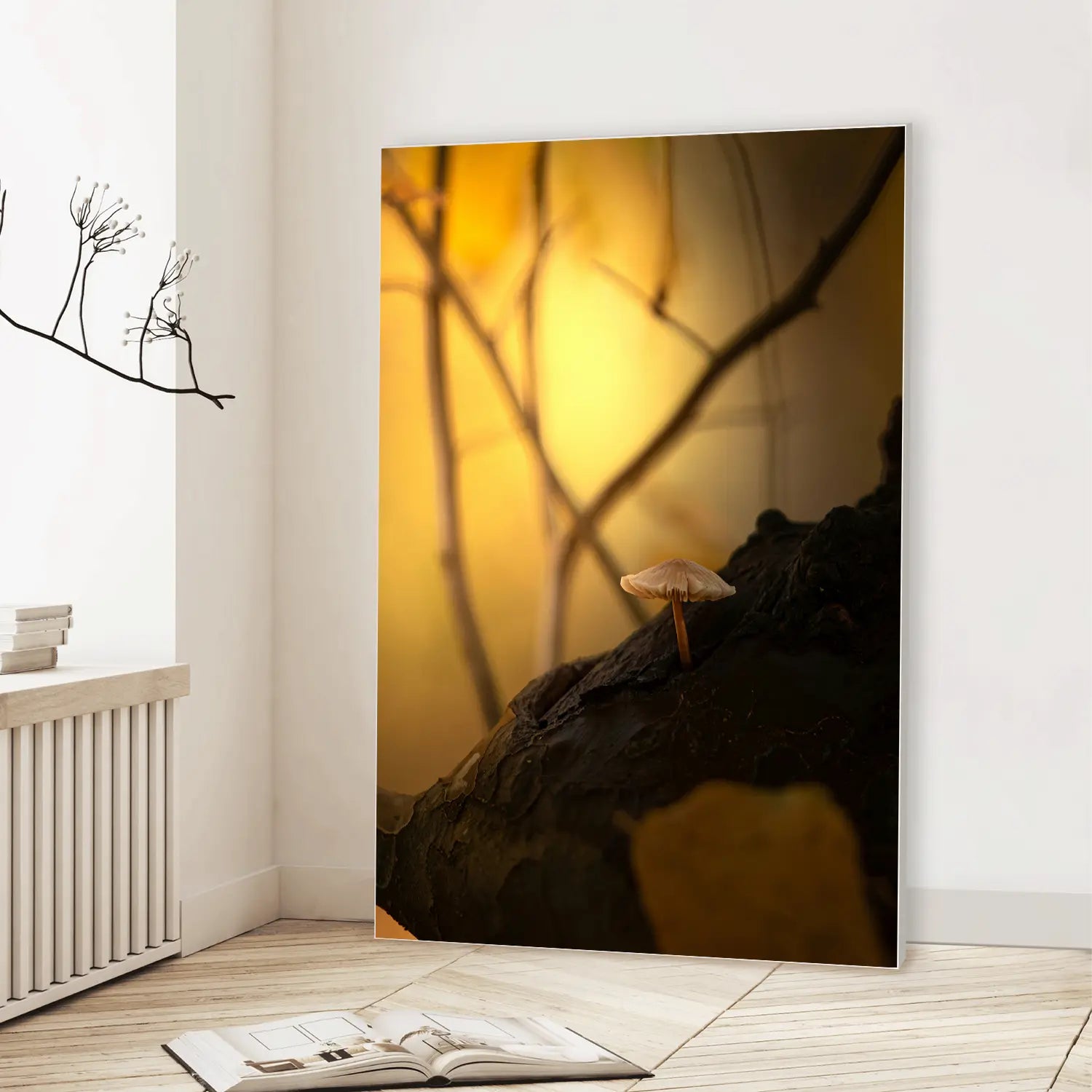 Whisper of the Woods (Graphic Only) Lifestyle View - Dramatic Nature Wall Art