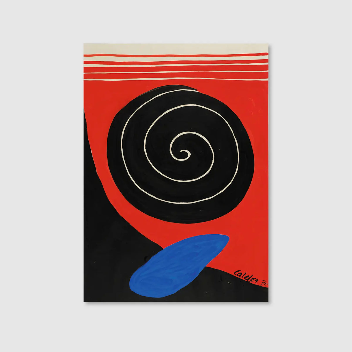 Spiral Cosmos Rouge