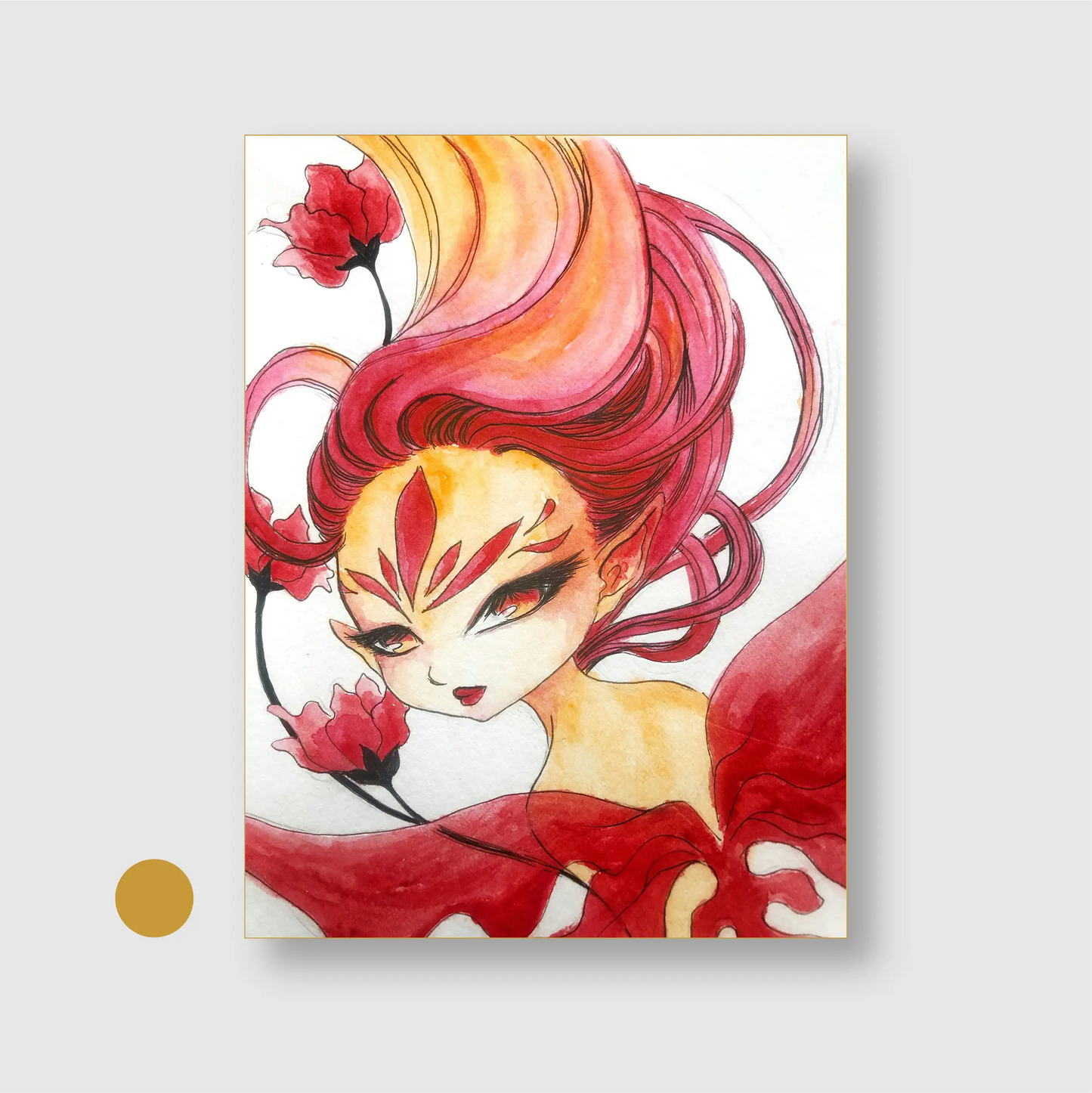 Crimson Bloom Spirit