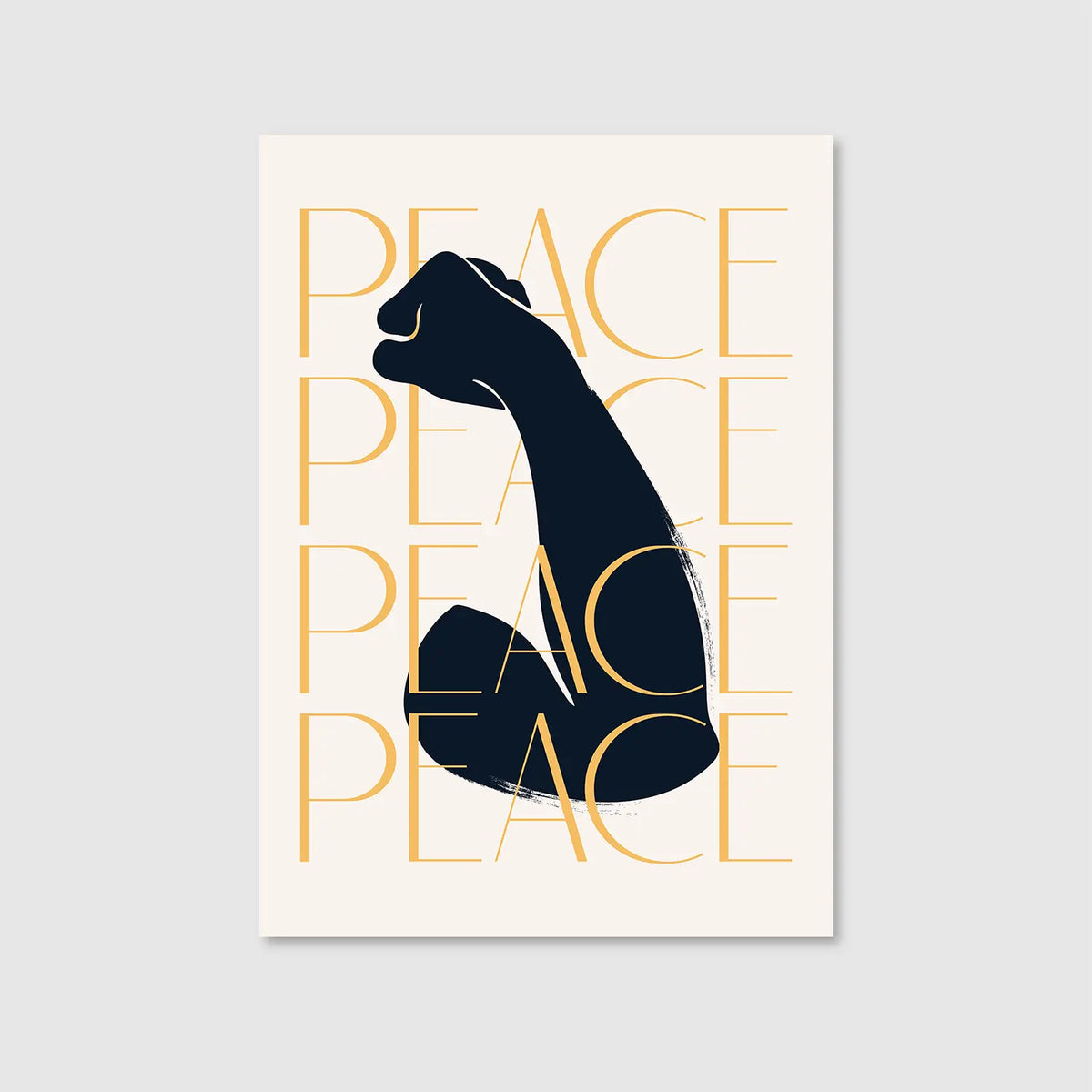 Raised Fist Peace