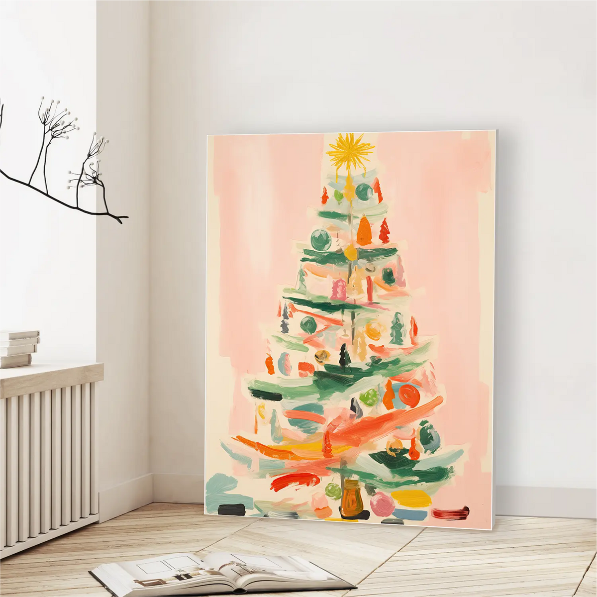 Festive Brushstroke Joy