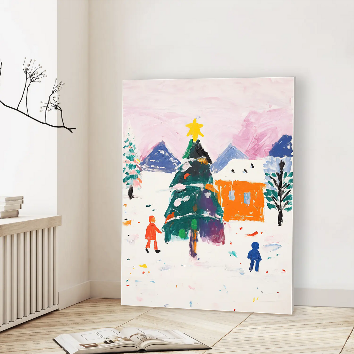 Snowy Village Joy