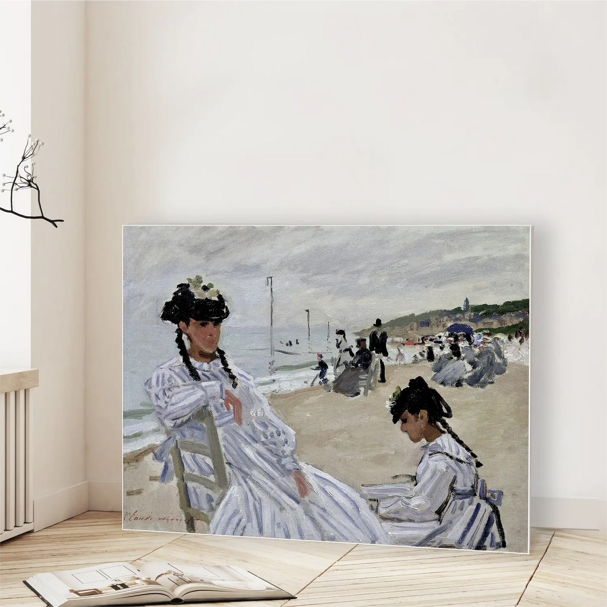 On the Beach at Trouville