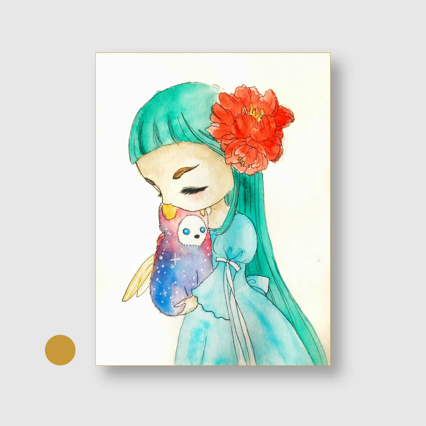 Cosmic Bloom Tenderness