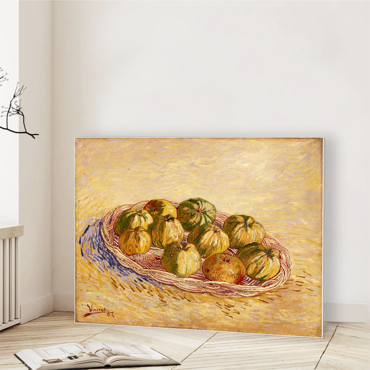 Still Life with Basket of Apples