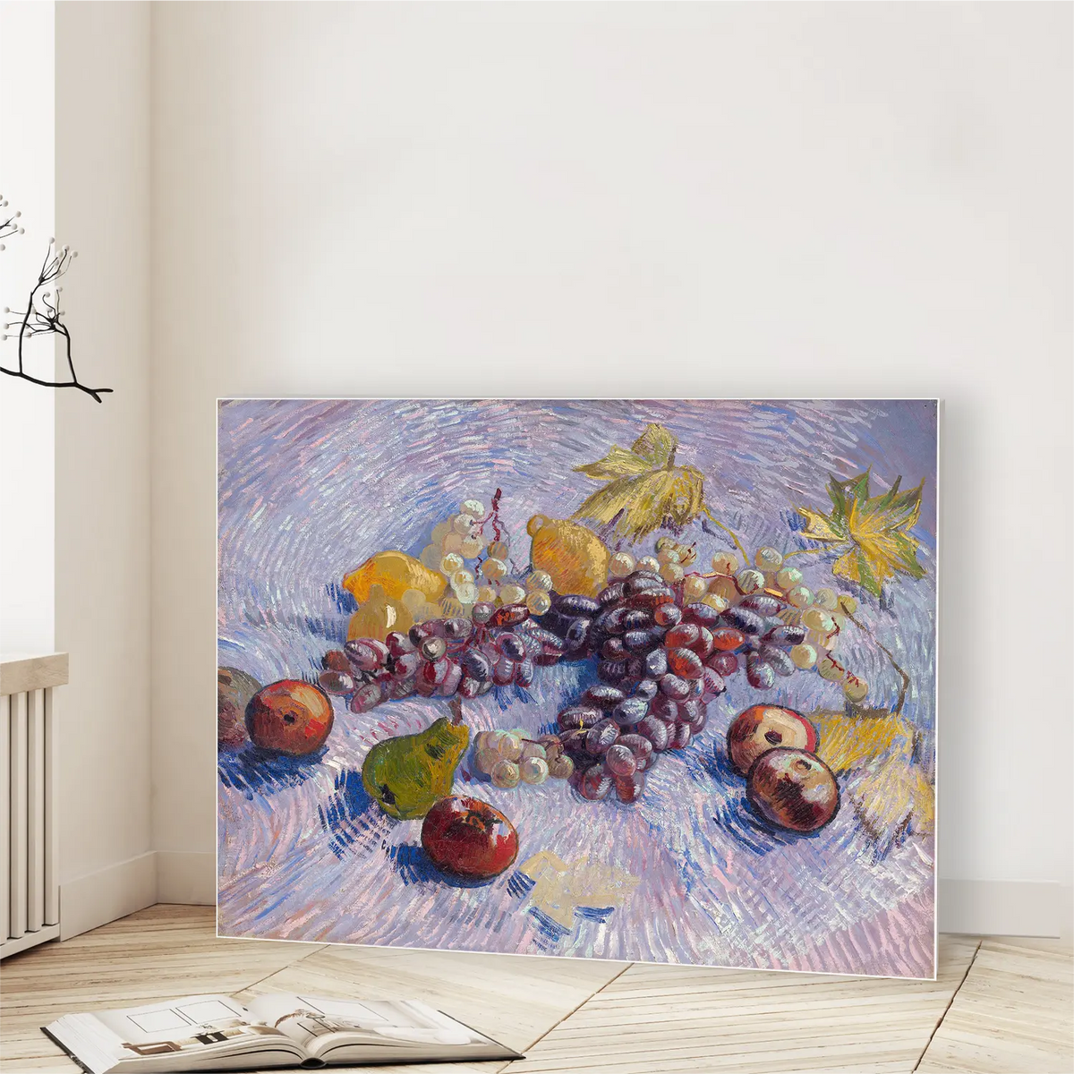 Grapes, Lemons, Pears and Apples