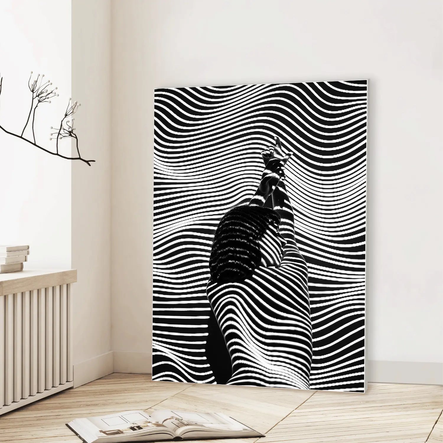 Human Topography (Graphic Only) Lifestyle View - Intimate People Wall Art