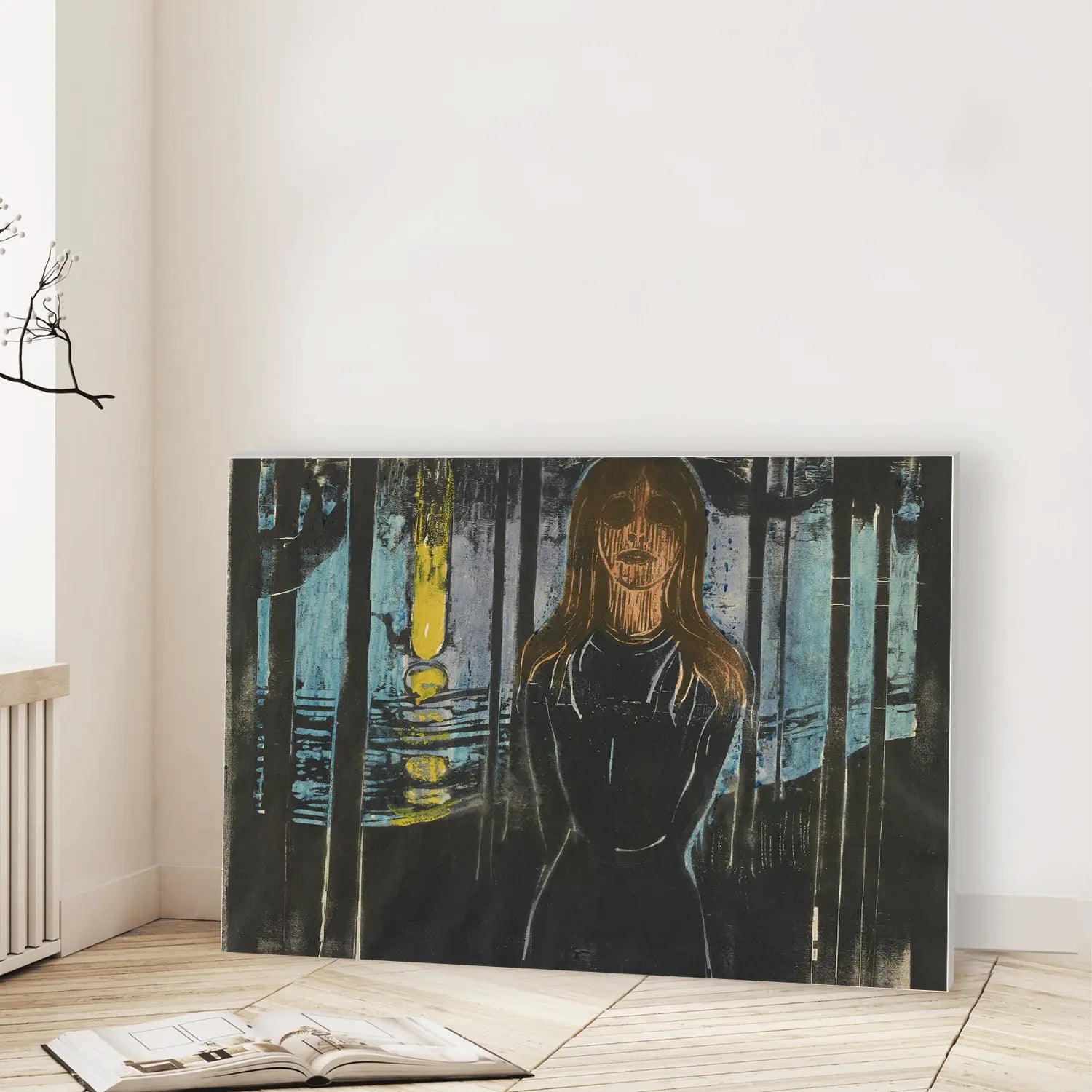 Summernight. The Voice (1896) (Graphic Only) Lifestyle View - Dramatic People Wall Art