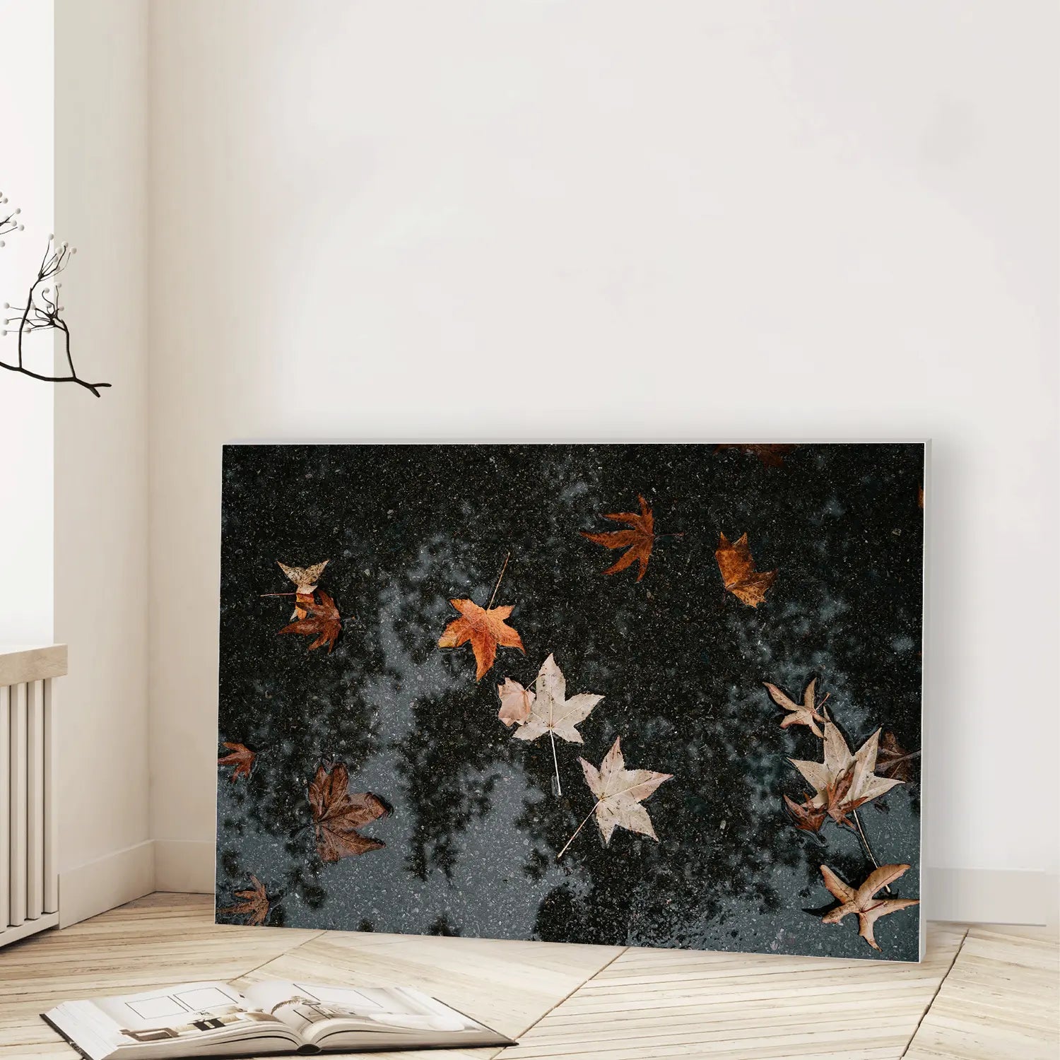 Autumn After Rain (Graphic Only) Lifestyle View - Serene Nature Wall Art