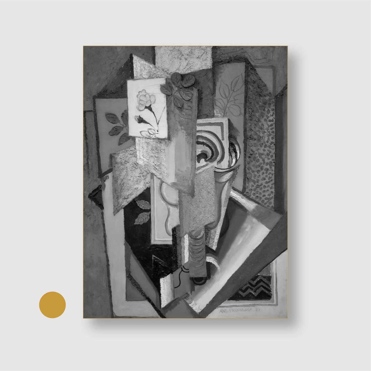 Cubist Floral Fragments