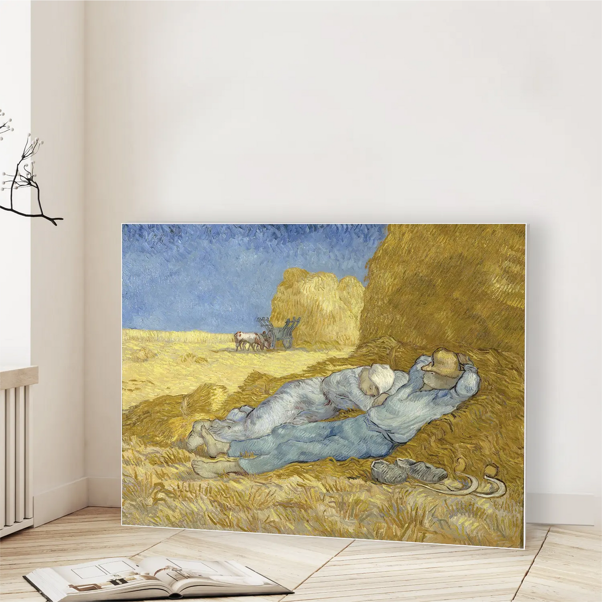 Noon Rest from Work (after Millet)