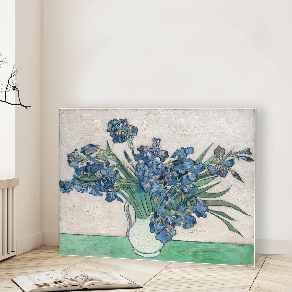 Vase with Irises
