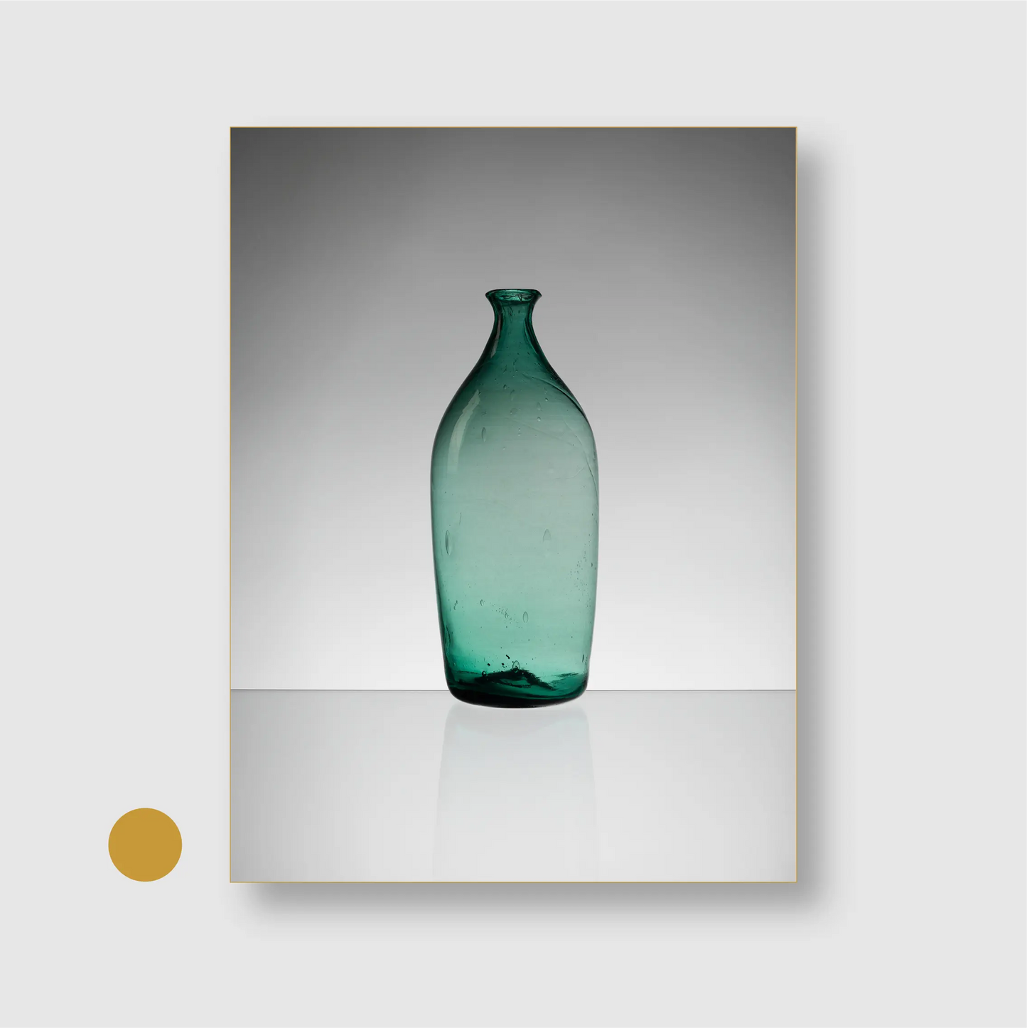 Teal Glass Solitude
