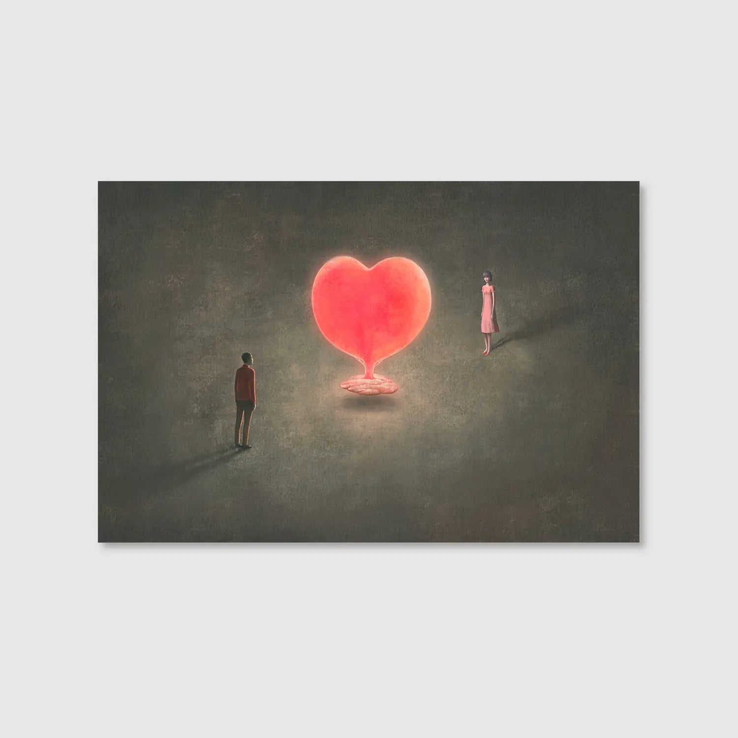 Glowing Love Between