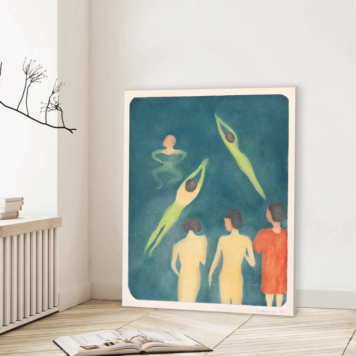 Luminous Swimmers Ascending