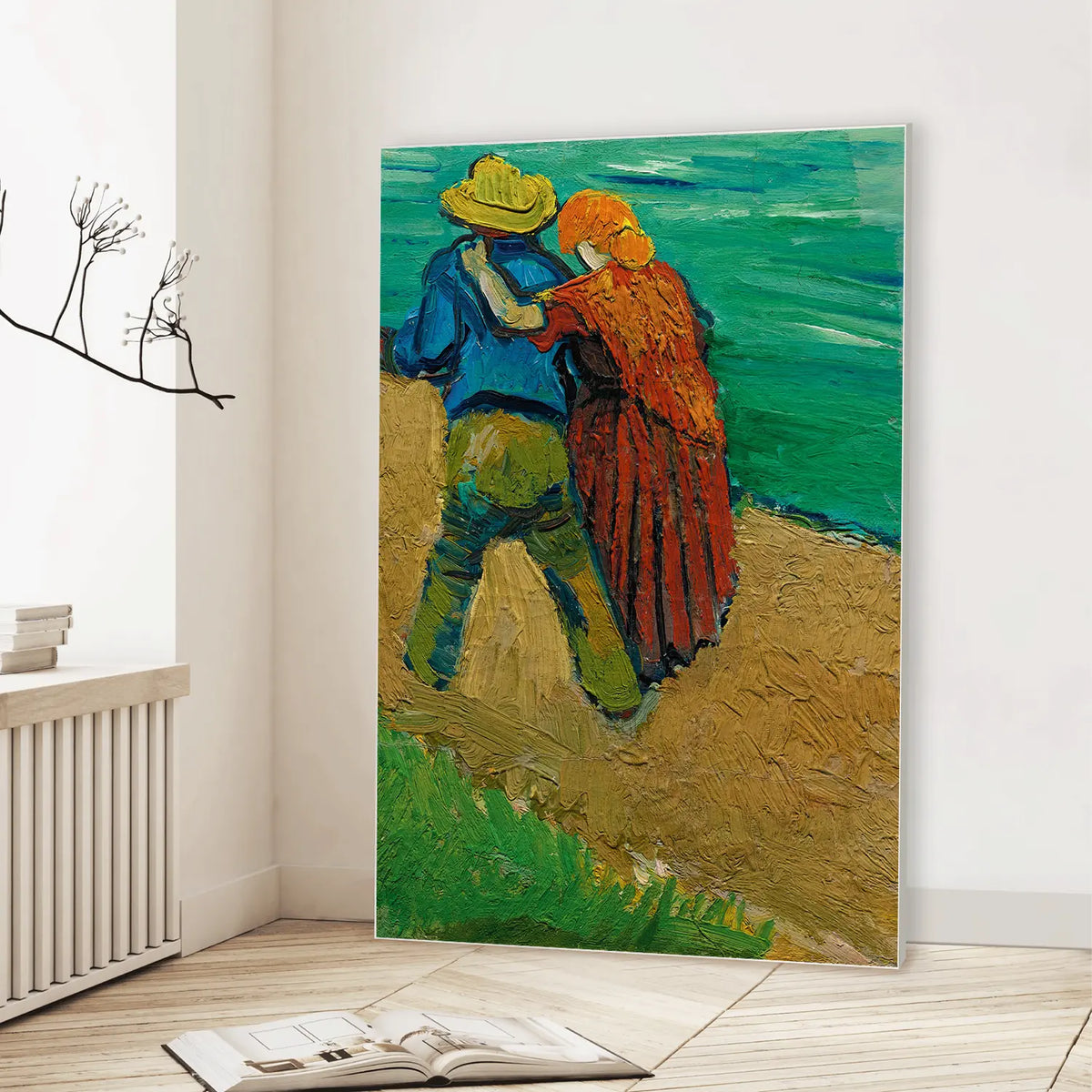 A Couple Walking